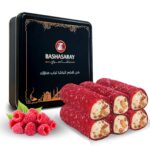حلقوم ملفوف بالتوت الأحمر واللوز.