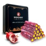 حلقوم مغطى بالبودرة بالرمان والفستق