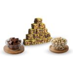 حلقوم بالفستق المجروش والشوكولاتة