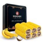 حلقوم بجوز الهند والموز والشوكولاتة