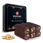 حلقوم بالبرواني والبندق والكريمة