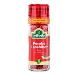 فلفل أحمر حار مجفف مع غطاء الطحن 28 غرام