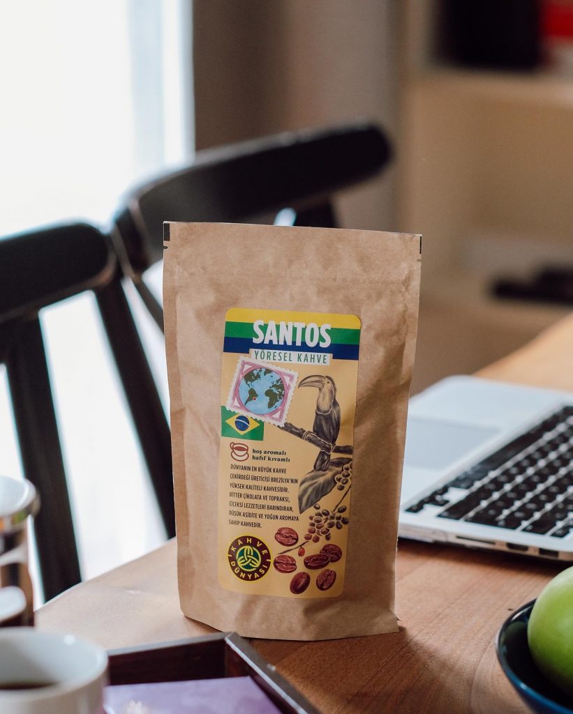 Santos Brazilian coffee Dunyasi coffee