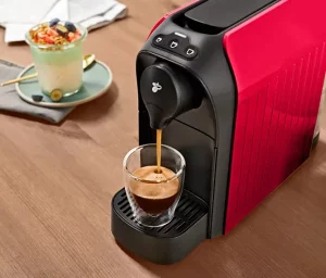 ماكينة قهوة تشيبو Cafissimo - لون أحمر