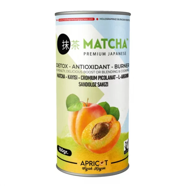 شاي الماتشا الياباني بالمشمش - 160 غرام
