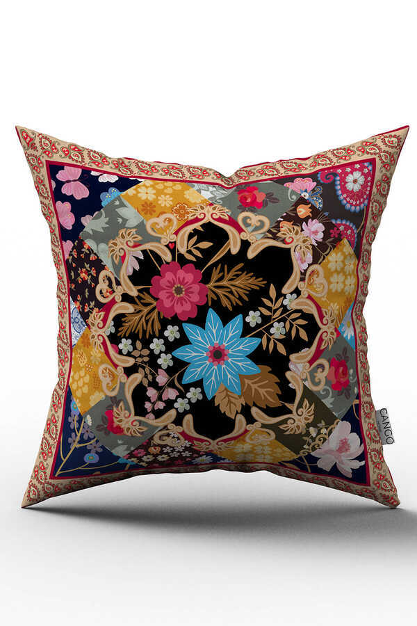 غطاء وسادة كنب (غطاء خدادية) منقوش من الطرفين- S80308 غطاء وسادة كنب (غطاء خدادية) منقوش من الطرفين- S80308