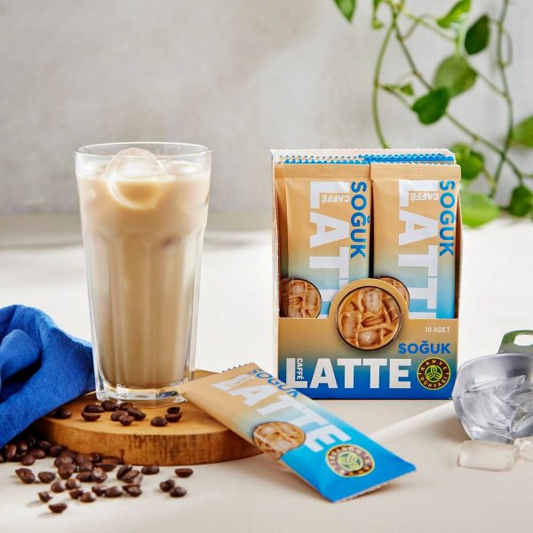 قهوه لاتيه بارده