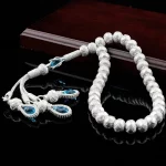 سبحه فضه كزازية محبوكة يدويًا | 1000 قيراط