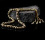 ⁦سبحة فضة إسترليني عيار 925 بحجر الزركون المذهب⁩ - الصورة ⁦2⁩