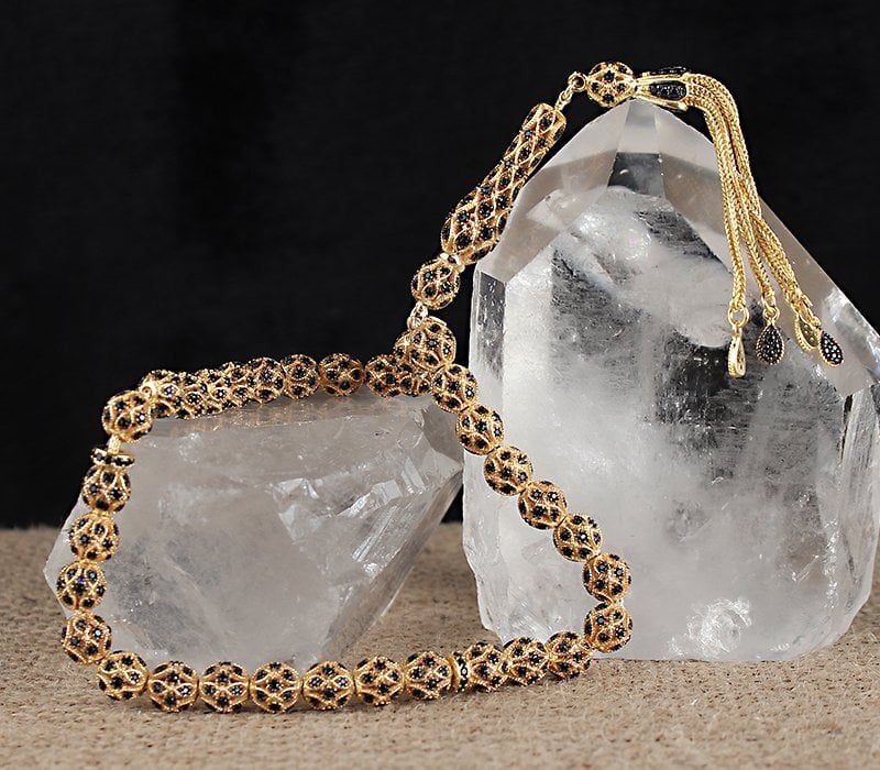 سبحة فضة أسترليني مصممة خصيصًا لك بأحجار الزركون