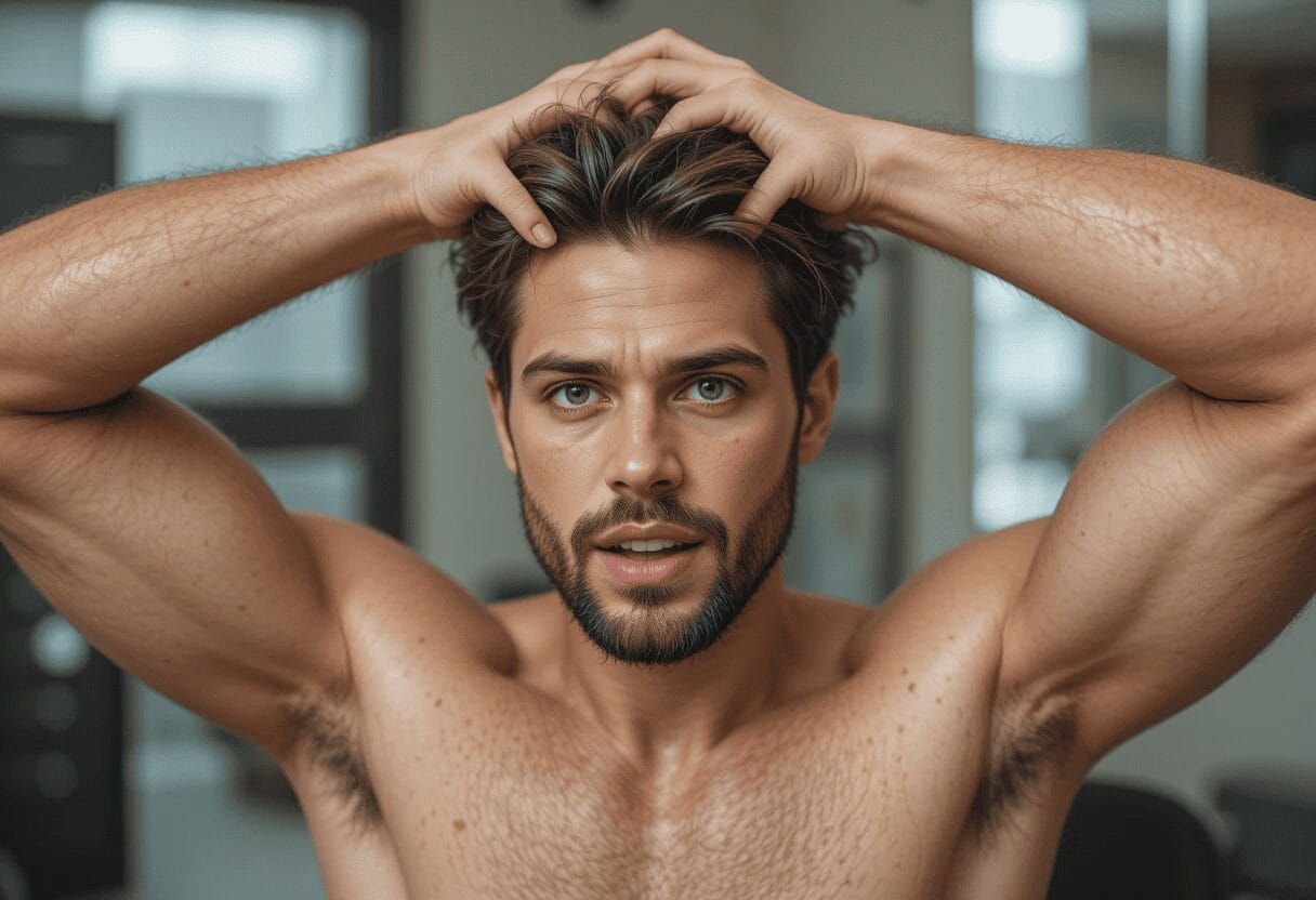 العناية بالشعر التالف