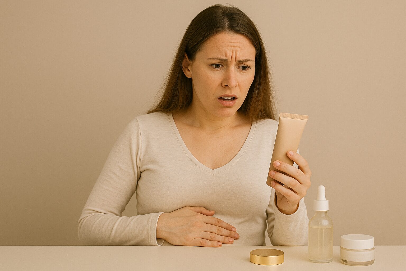 منتجات التجميل الممنوعة للحامل: احذري هذه المكونات الضارة!