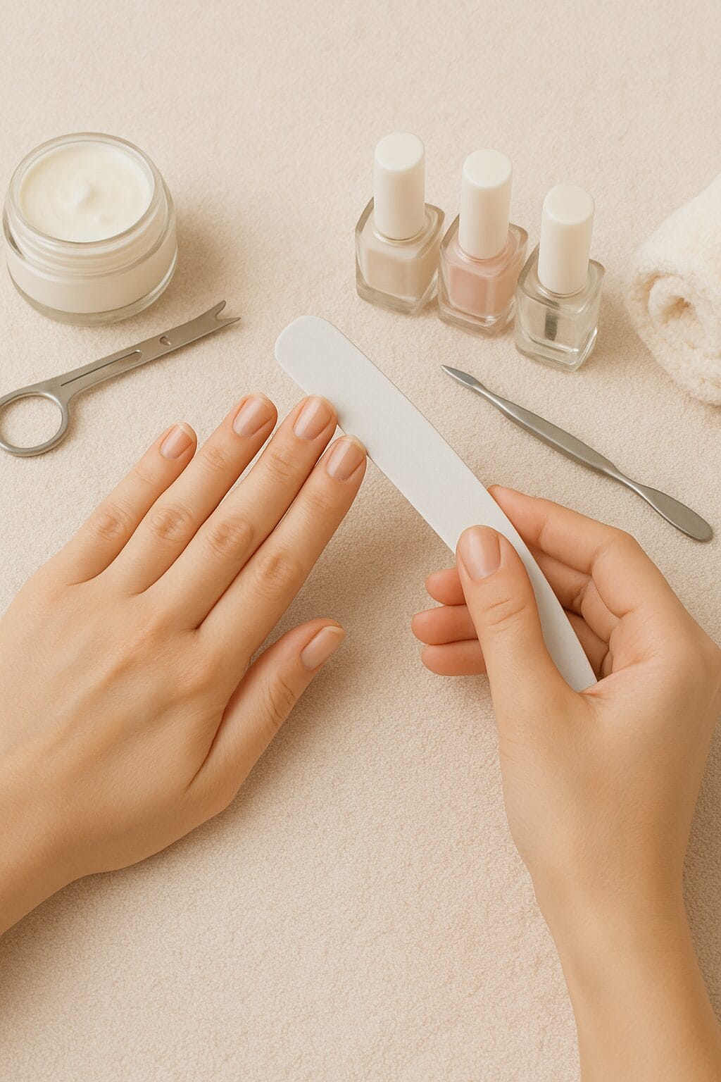 روتين العناية بالأظافر: خطوات بسيطة لأظافر قوية وصحية