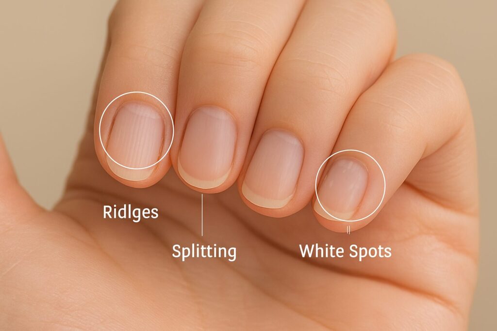 المشاكل الشائعة التي تصيب الأظافر