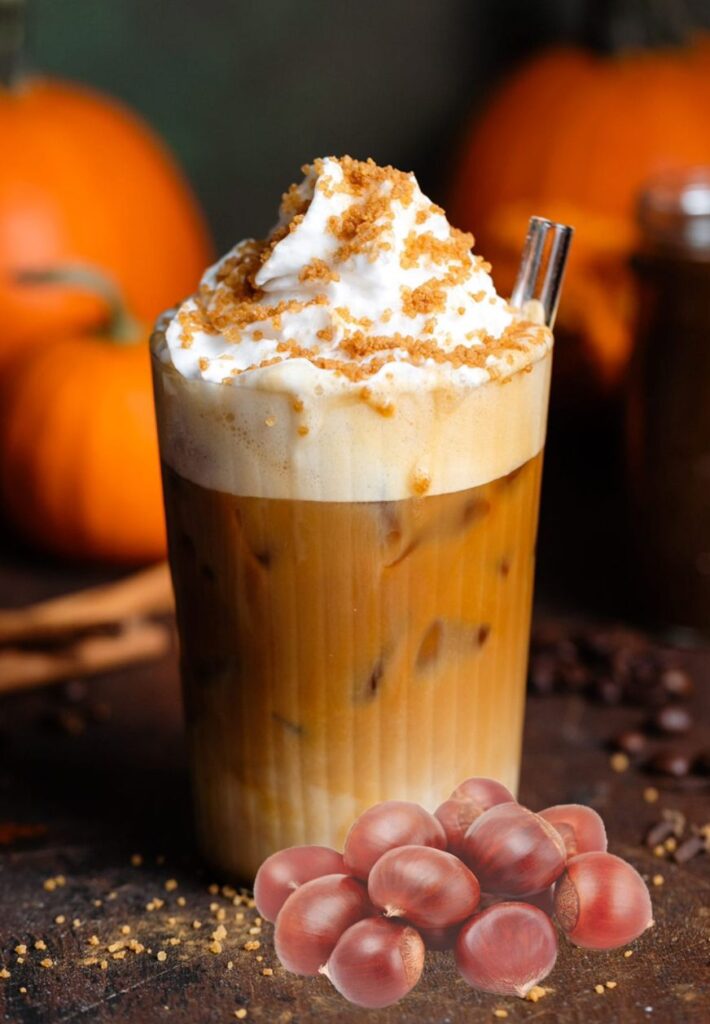 لاتيه الكستناء - وصفات حلوى الكستناء